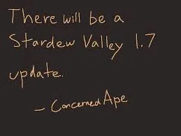 Stardew Valley 1.7 Updates in future