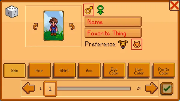 Home 3 Creating a character