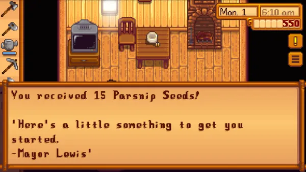 Home 10 I received 15 Parsnip Seeds